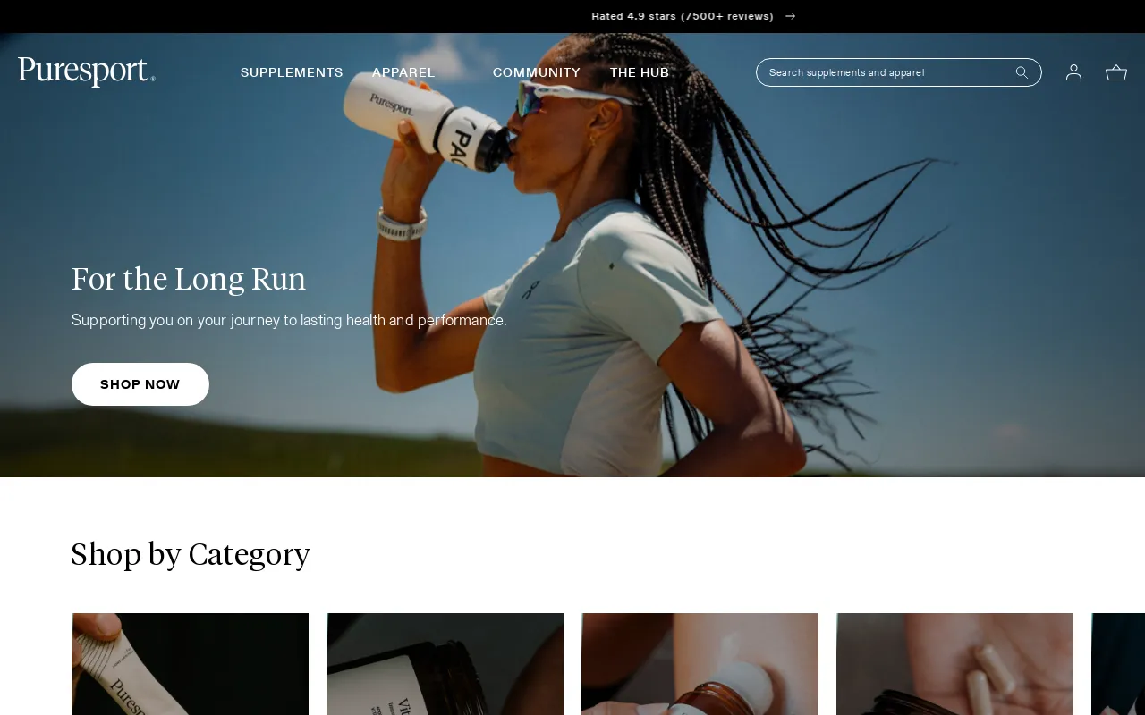 Puresport screenshot