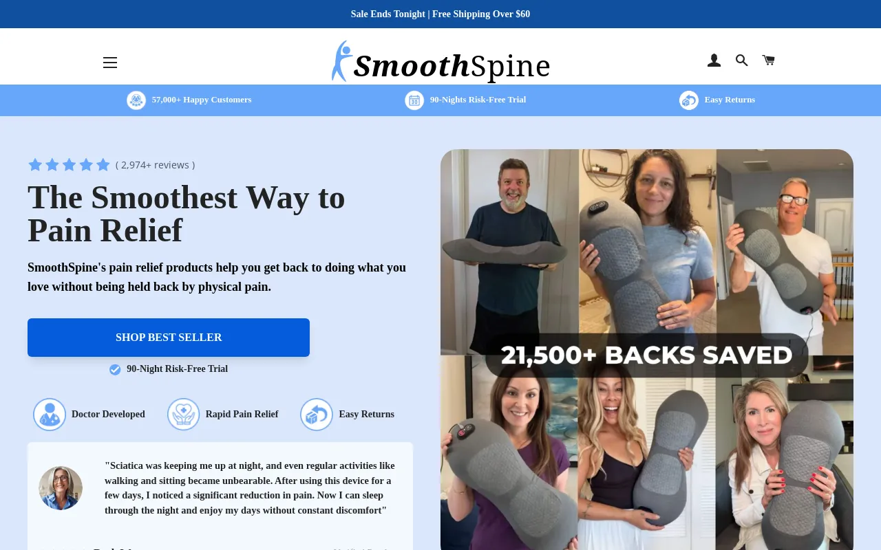 SmoothSpine screenshot