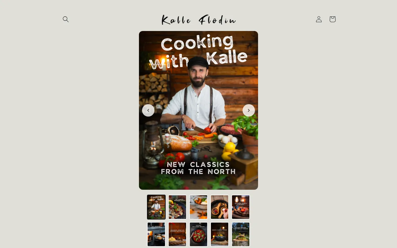 Cooking With Kalle screenshot