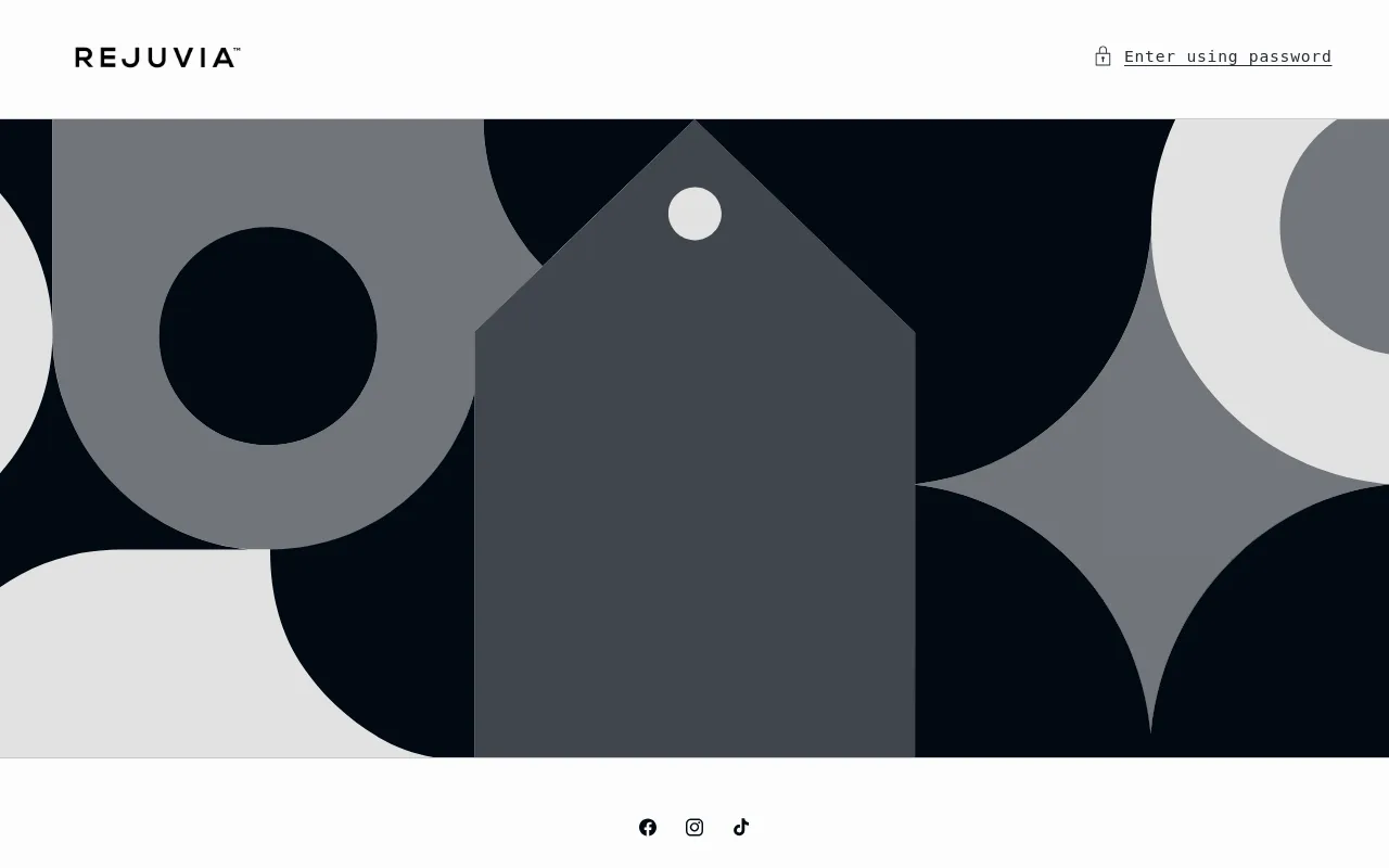 Rejuvia | Sleep Spray website screenshot