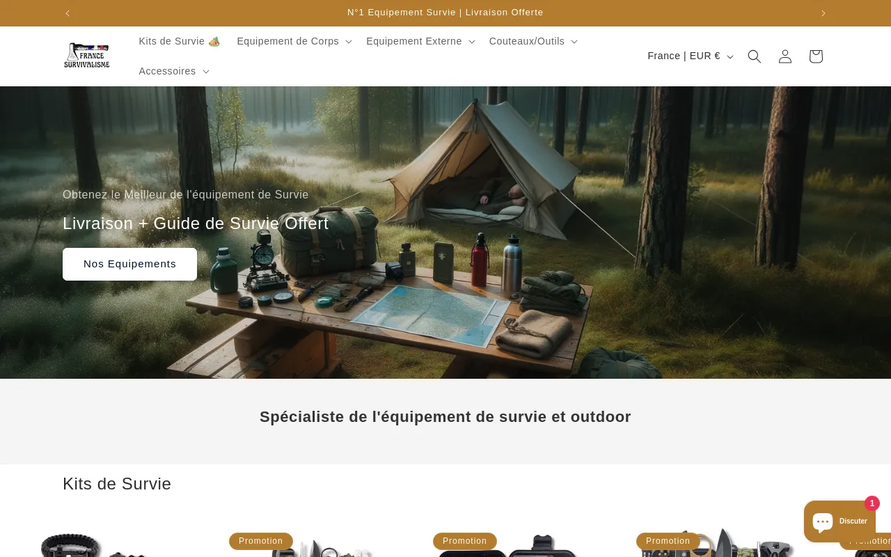 France Survivalisme screenshot