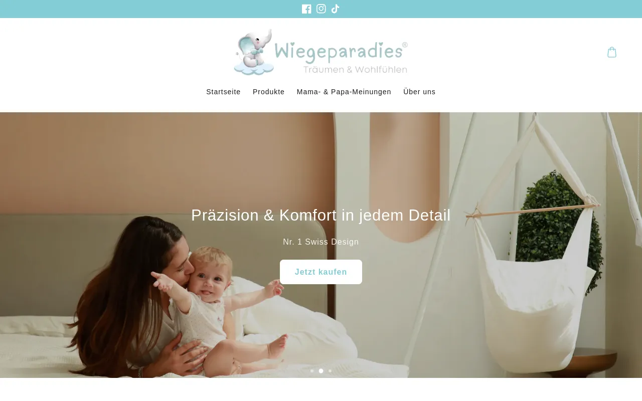 Wiegeparadies Schweiz screenshot