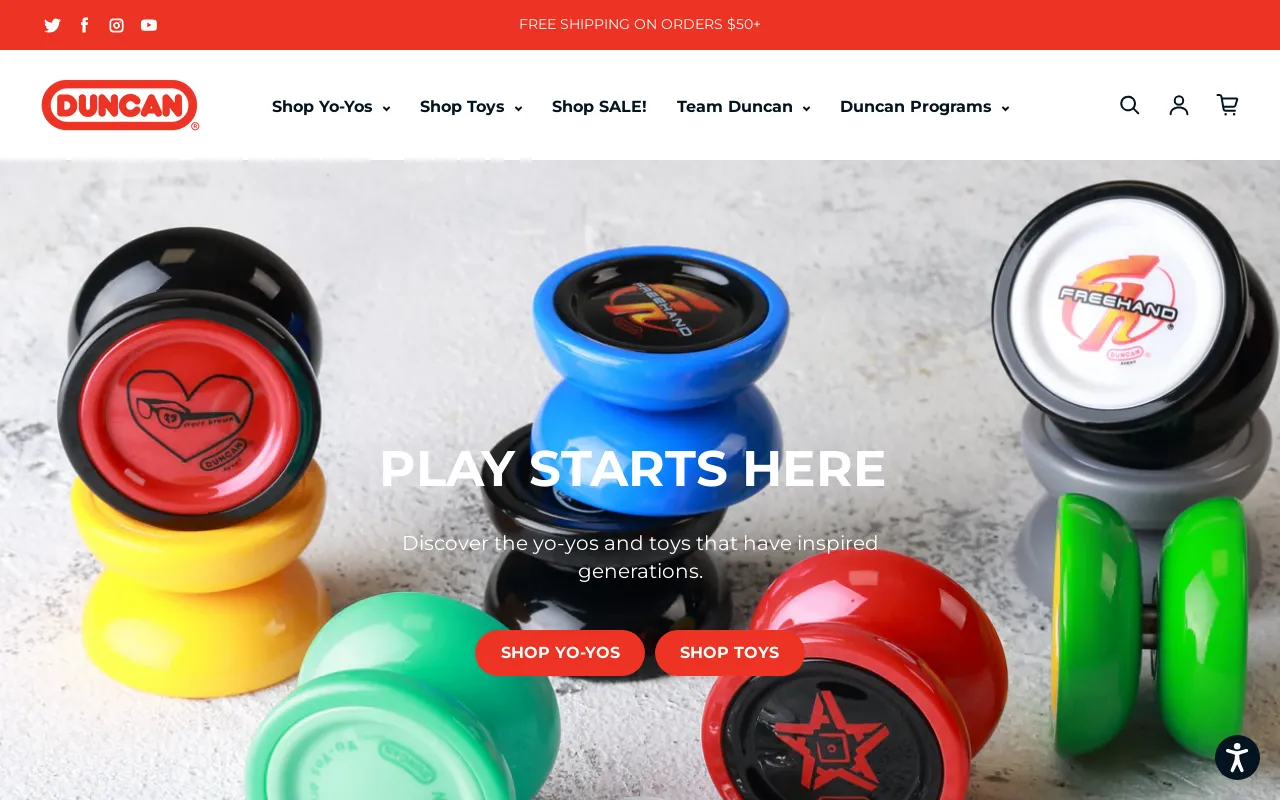 Duncan Toys screenshot