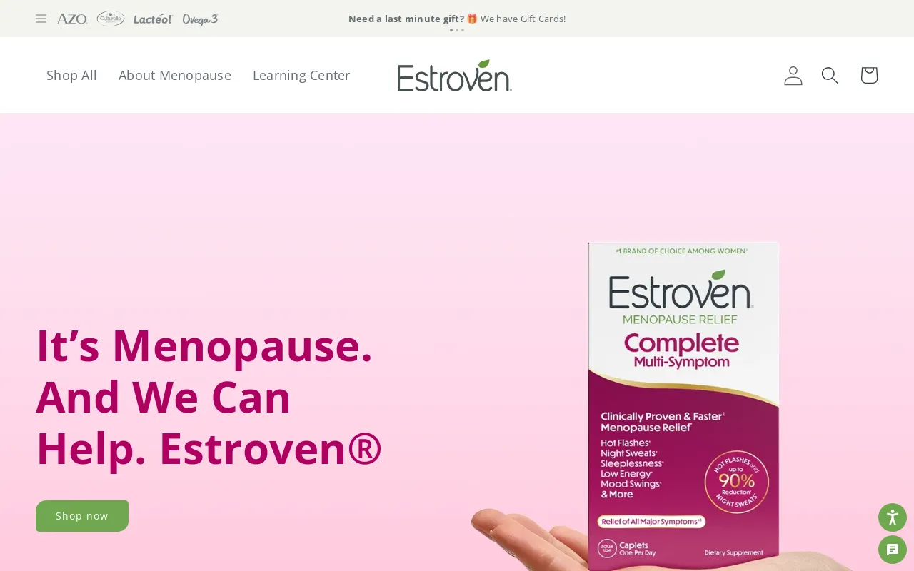 Estroven® Menopause Relief screenshot
