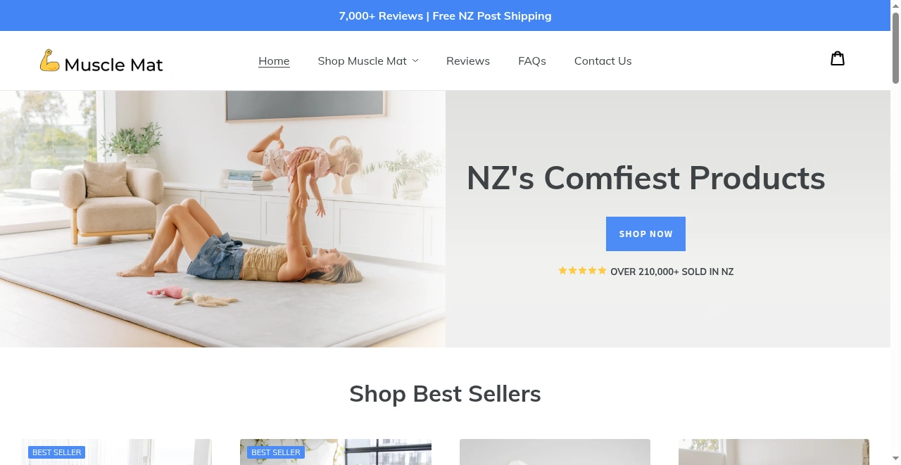 Muscle Mat NZ screenshot