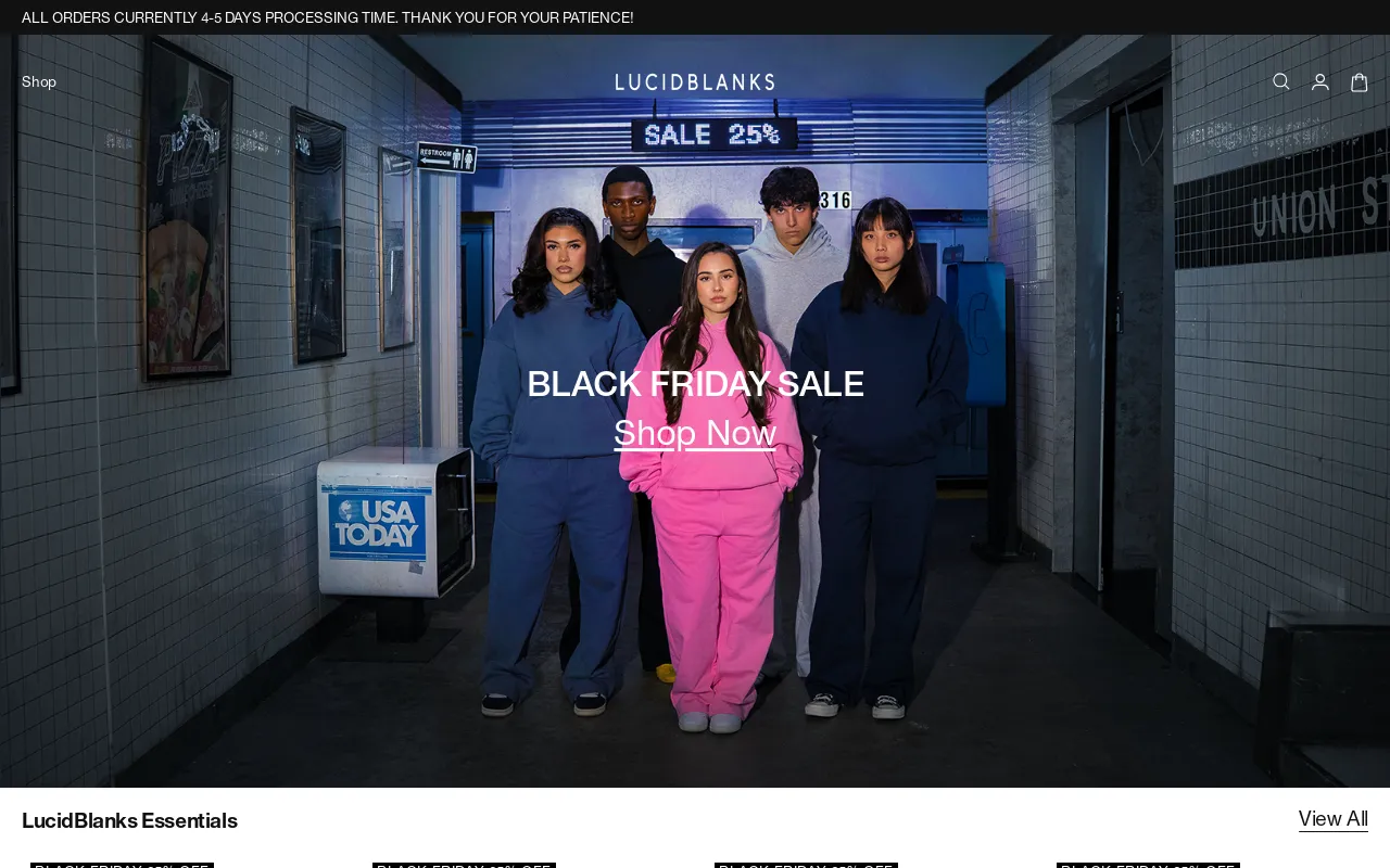 LucidBlanks screenshot