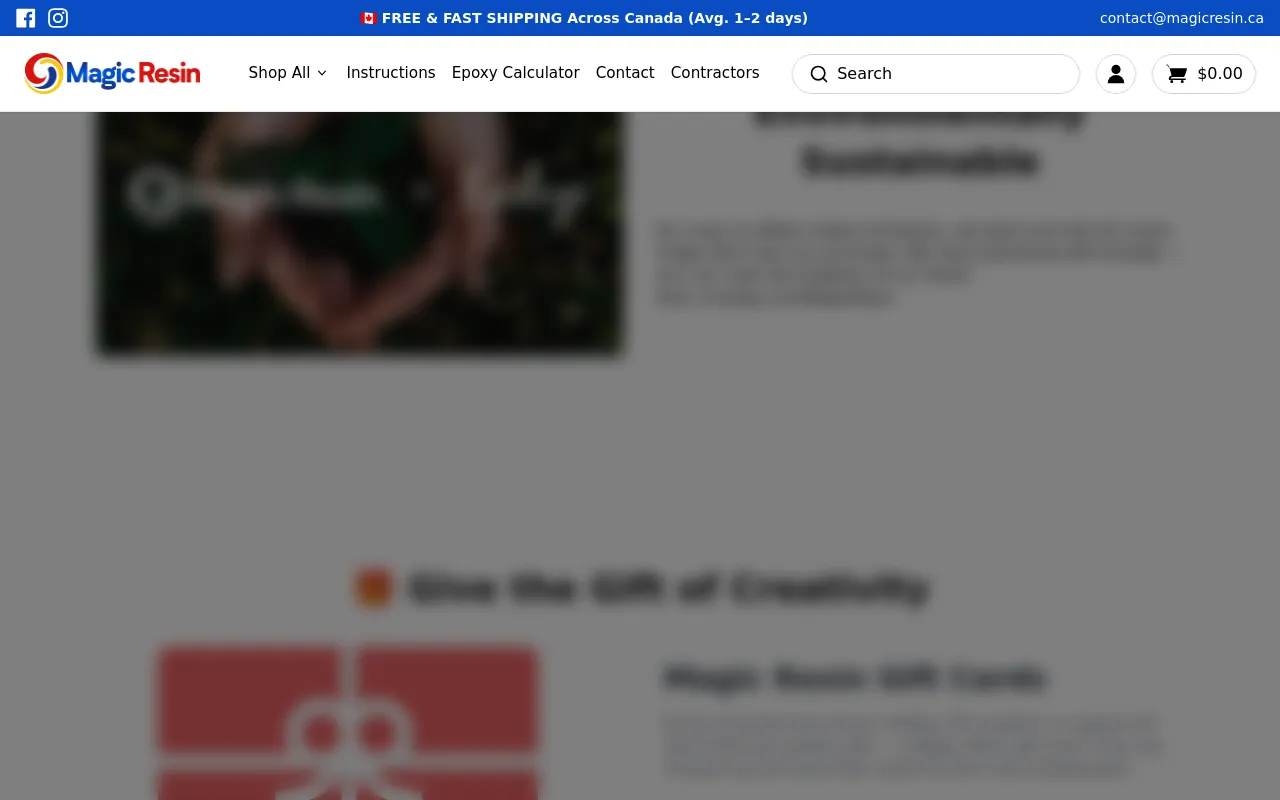 Magic Resin Canada screenshot