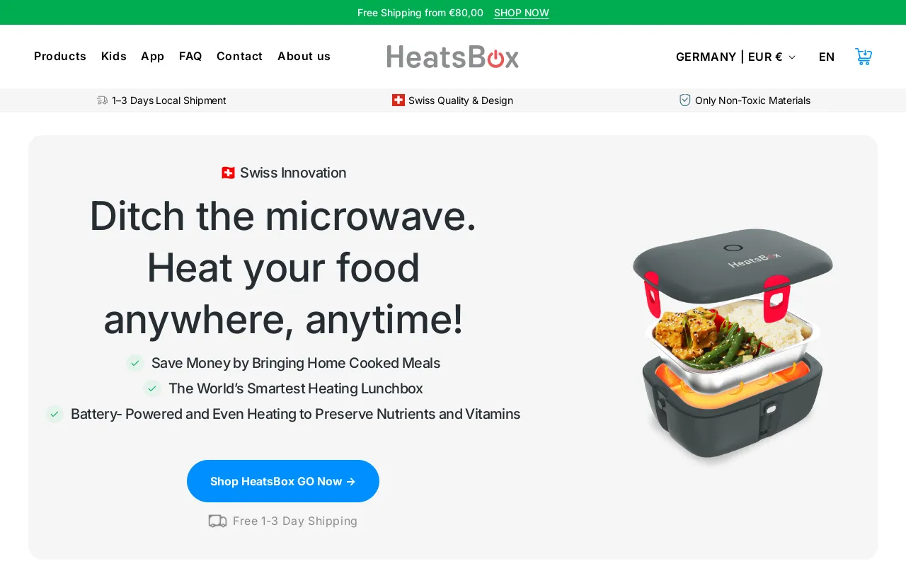 HeatsBox screenshot