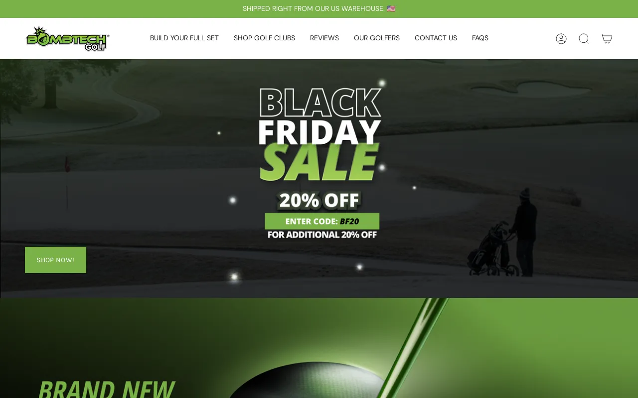 BombTech Golf screenshot