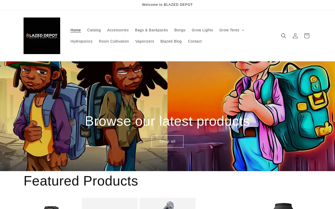 Blazed Depot screenshot