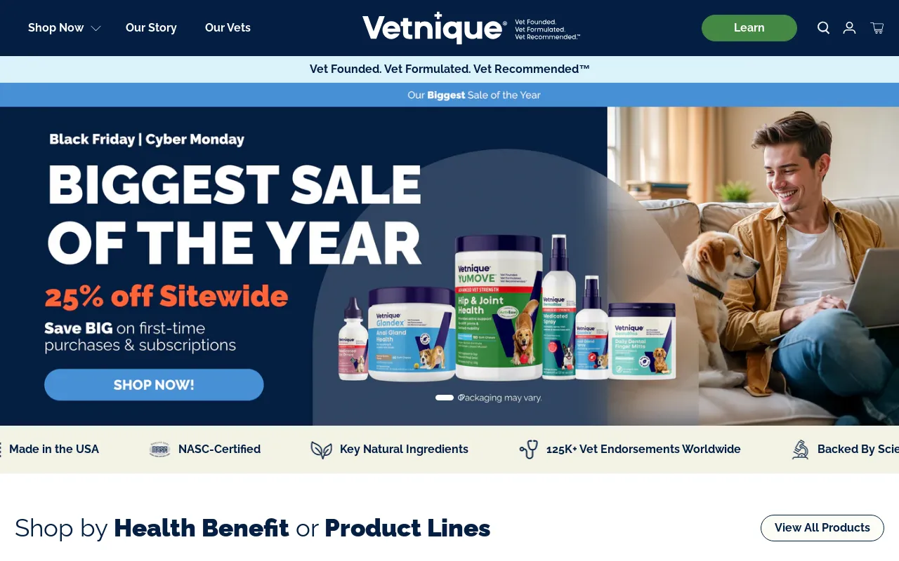 Vetnique Labs LLC screenshot