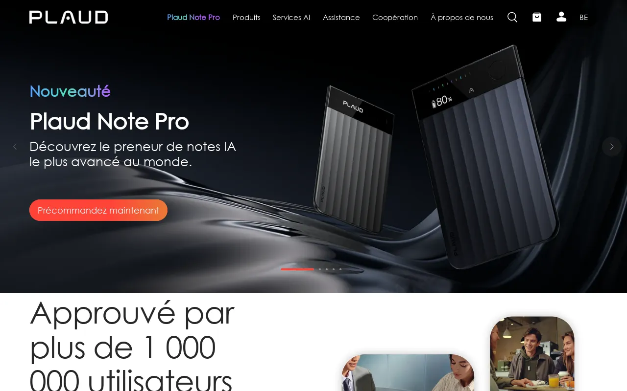 Plaud.ai FR screenshot