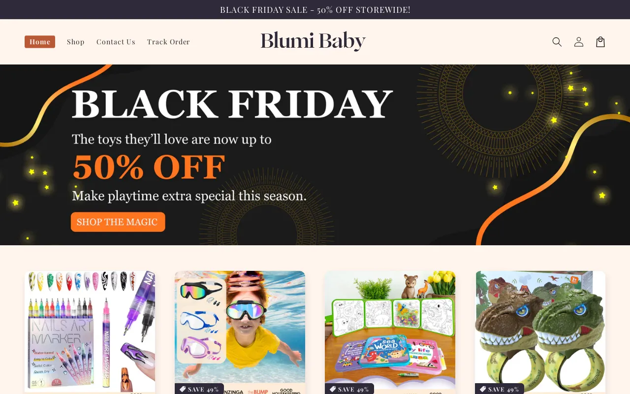 Blumi Baby screenshot