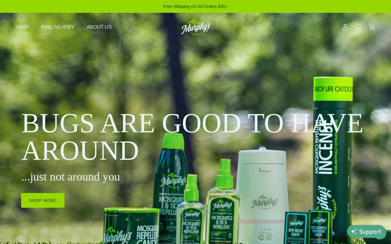 Murphy's Naturals screenshot