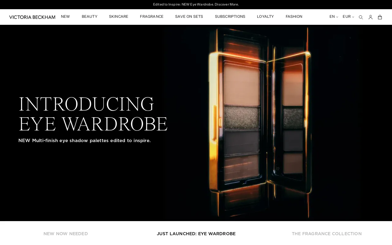 Victoria Beckham Beauty screenshot