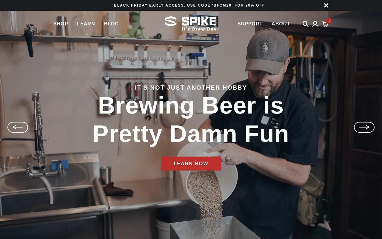 Spike Brewing screenshot