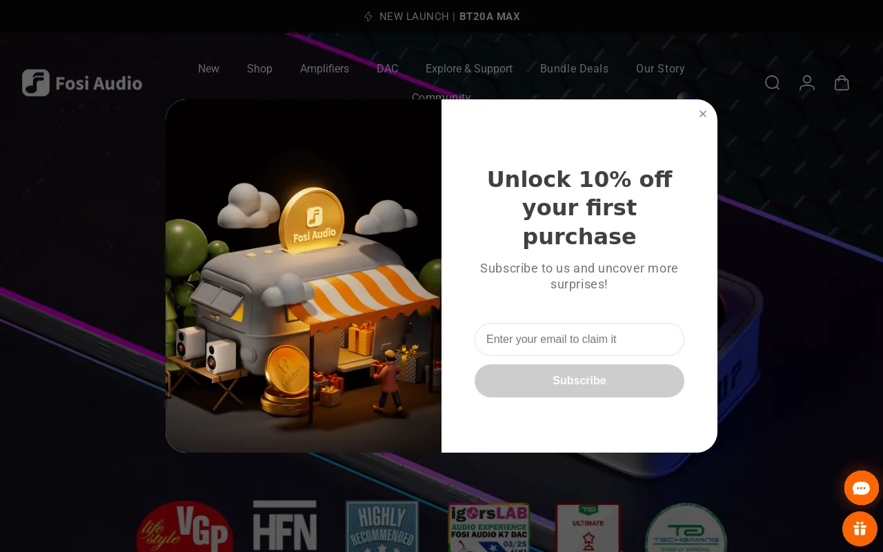 Fosi Audio screenshot