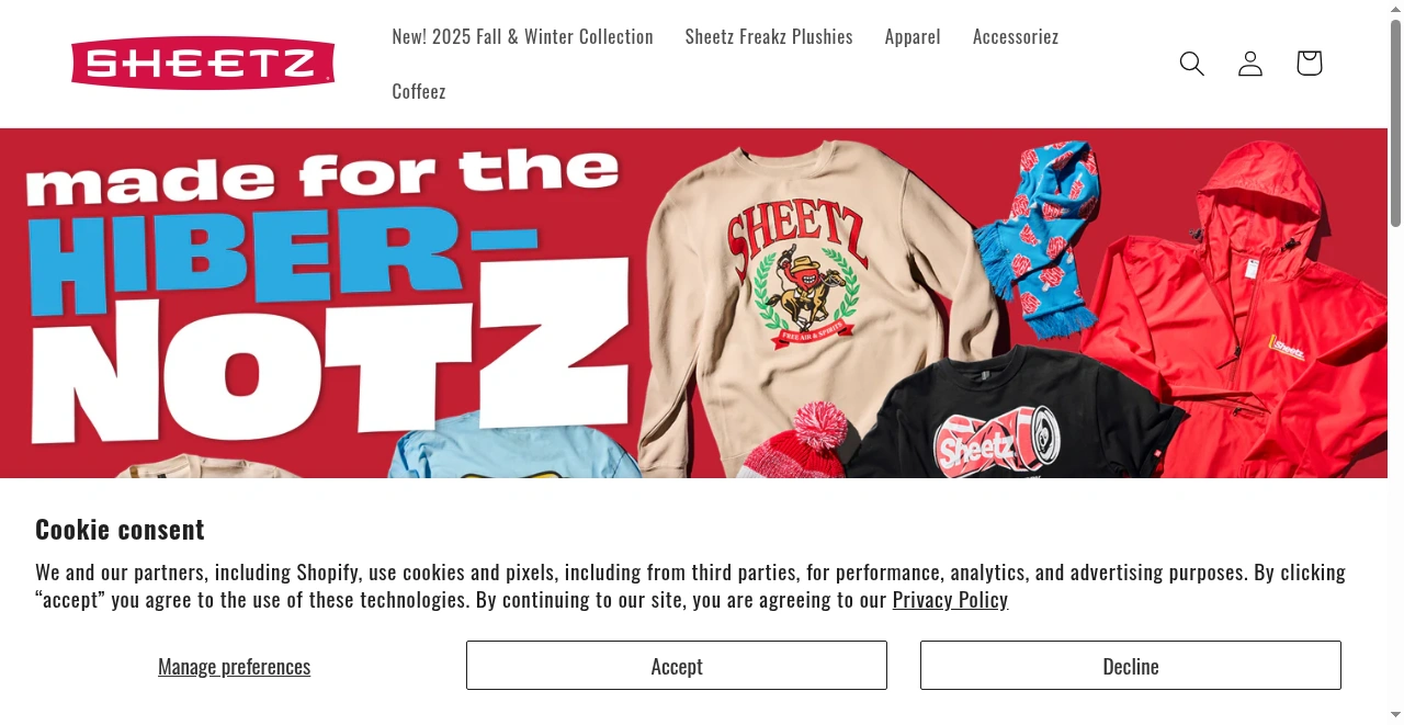 SheetzShop screenshot