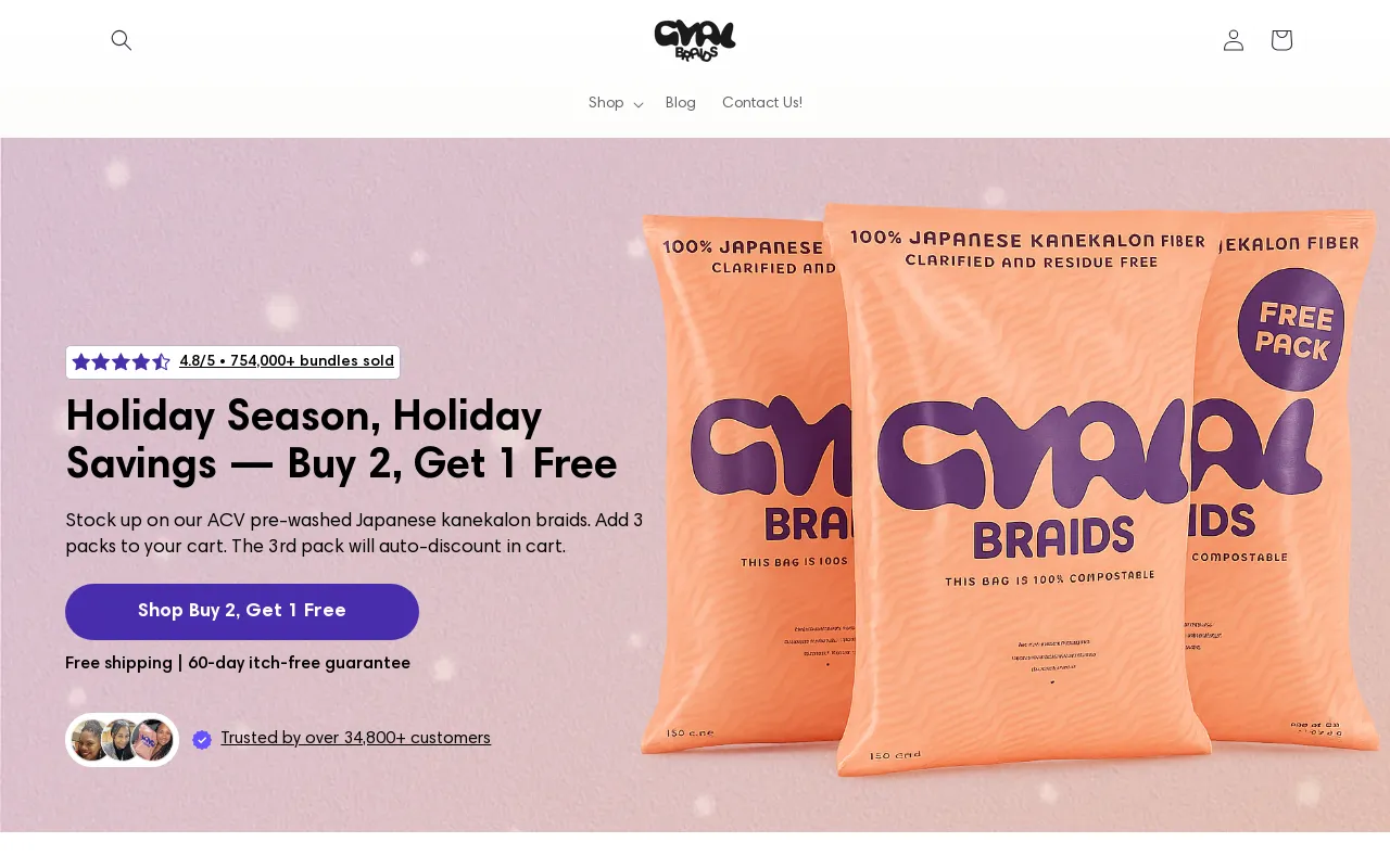 Gyal Braids screenshot