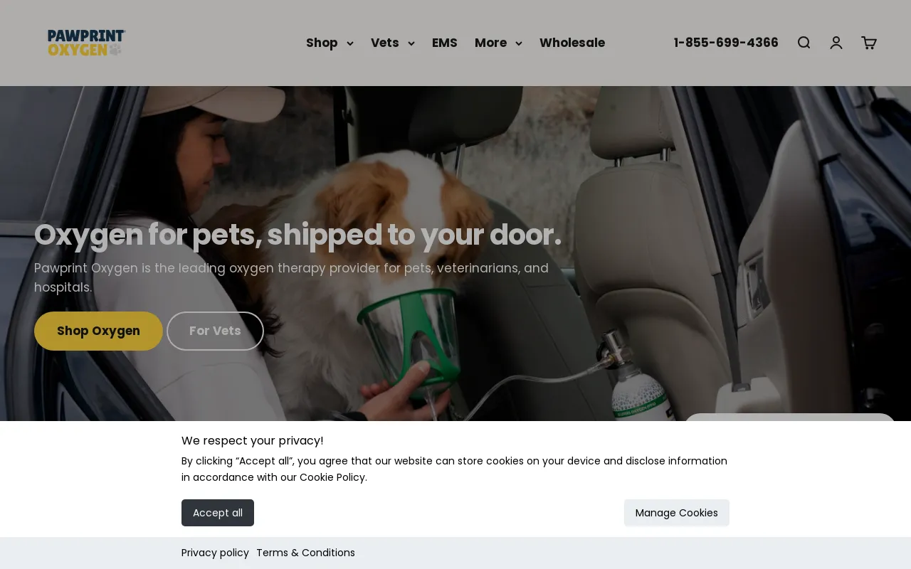 Pawprint Oxygen screenshot