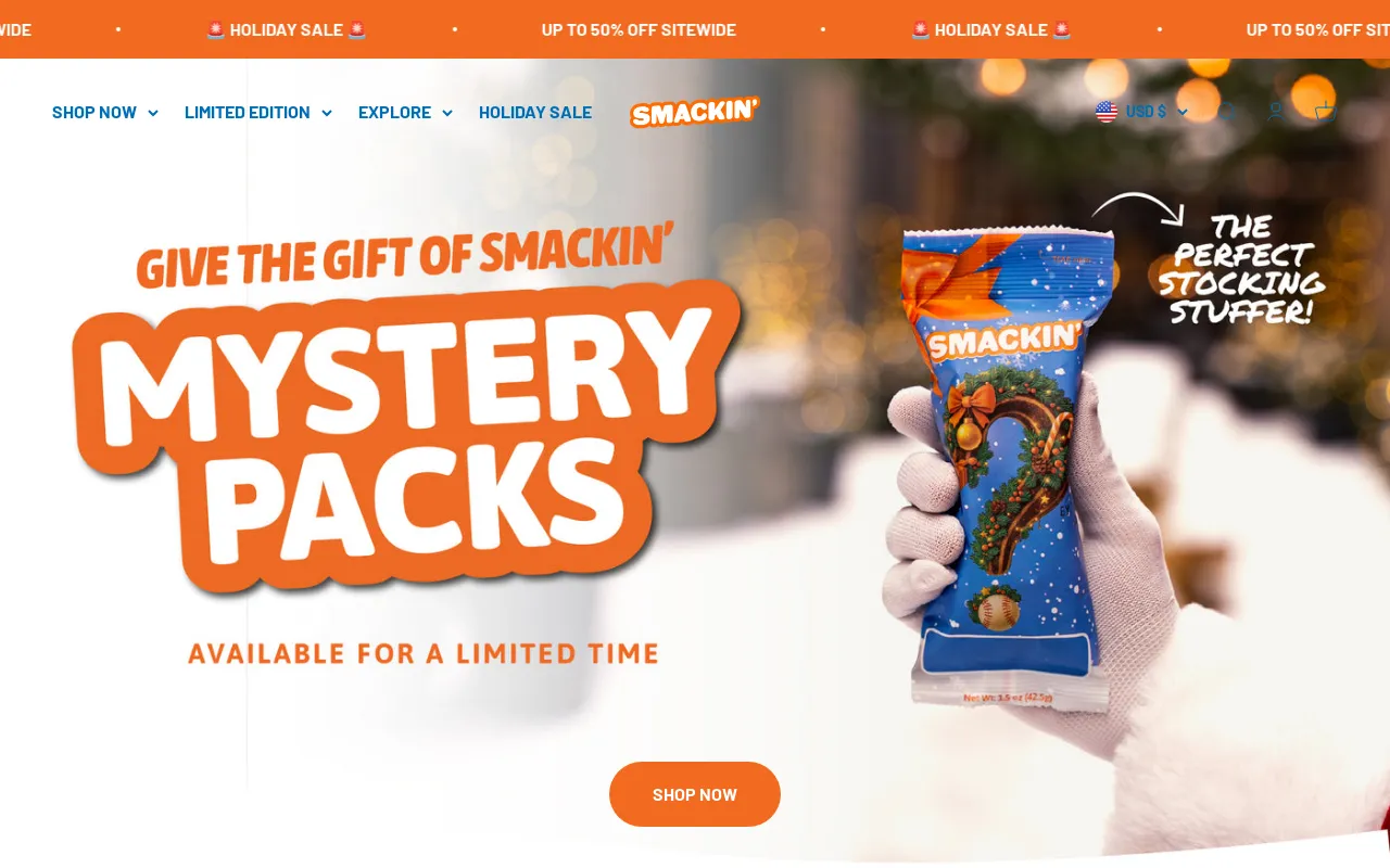 SMACKIN' Sunflower Seeds screenshot