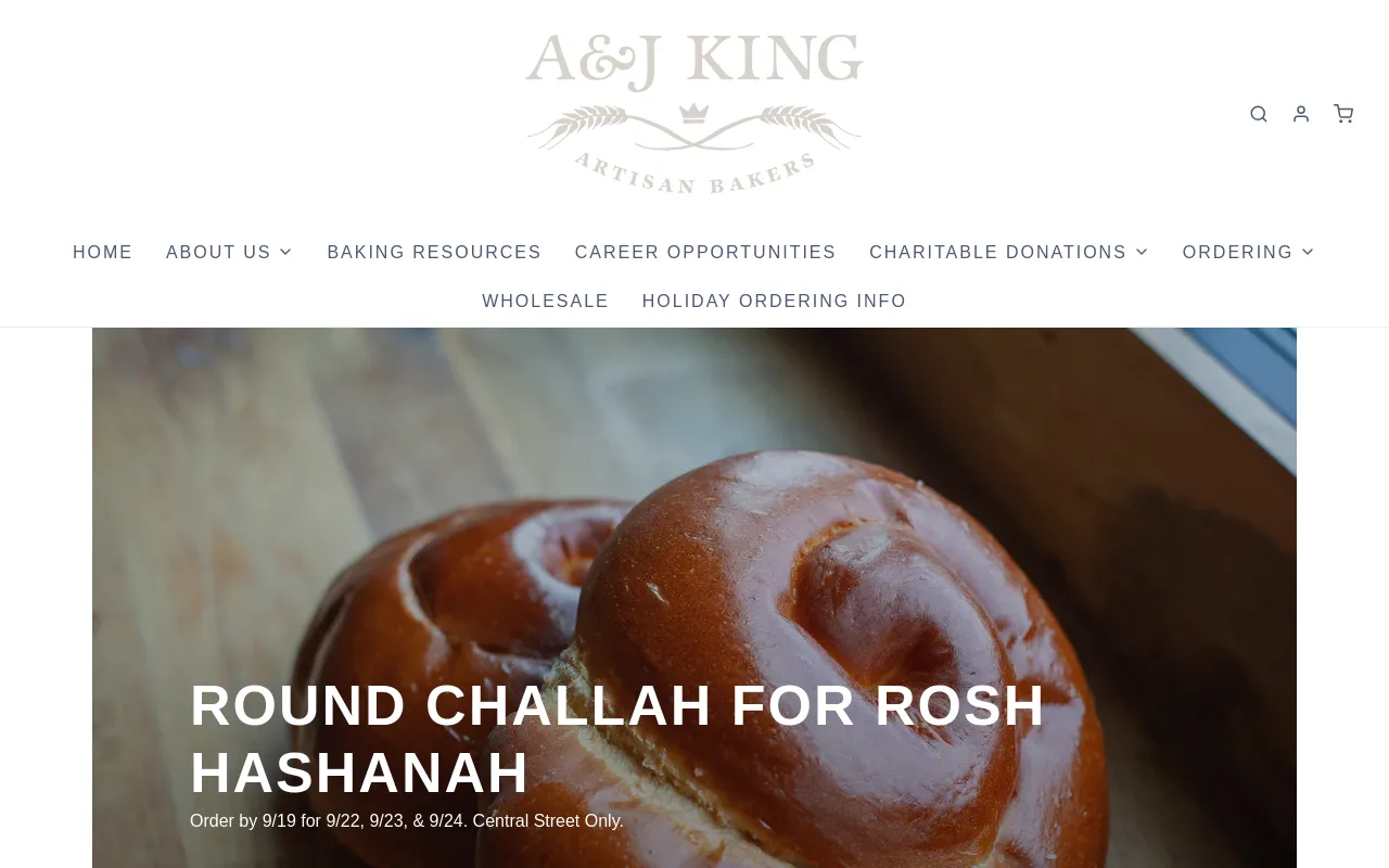ajkingbakery.com screenshot