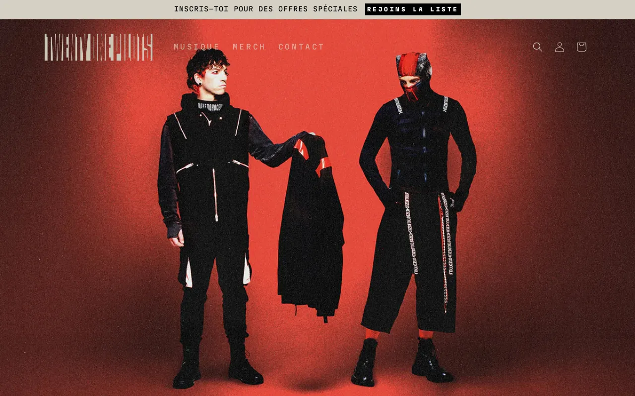 TWENTY ONE PILOTS screenshot