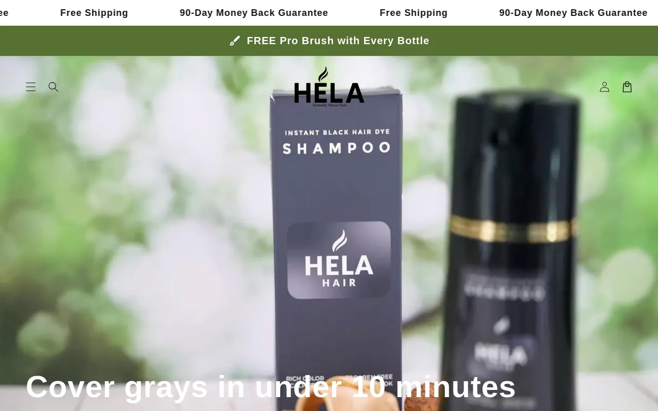 Hela Hair - Formerly Nova screenshot