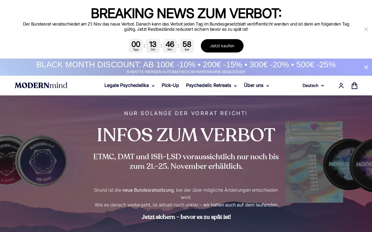 MODERNmind screenshot