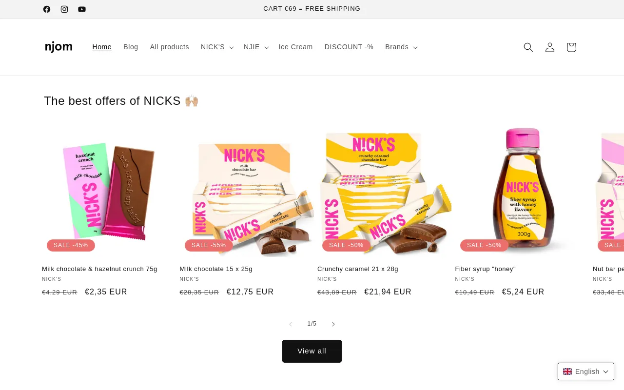 njom screenshot