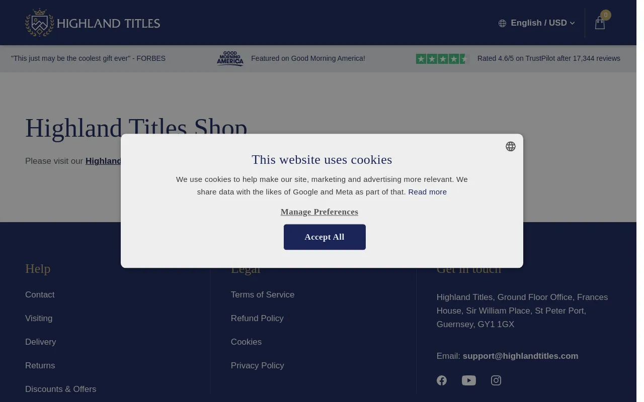 Highland Titles screenshot