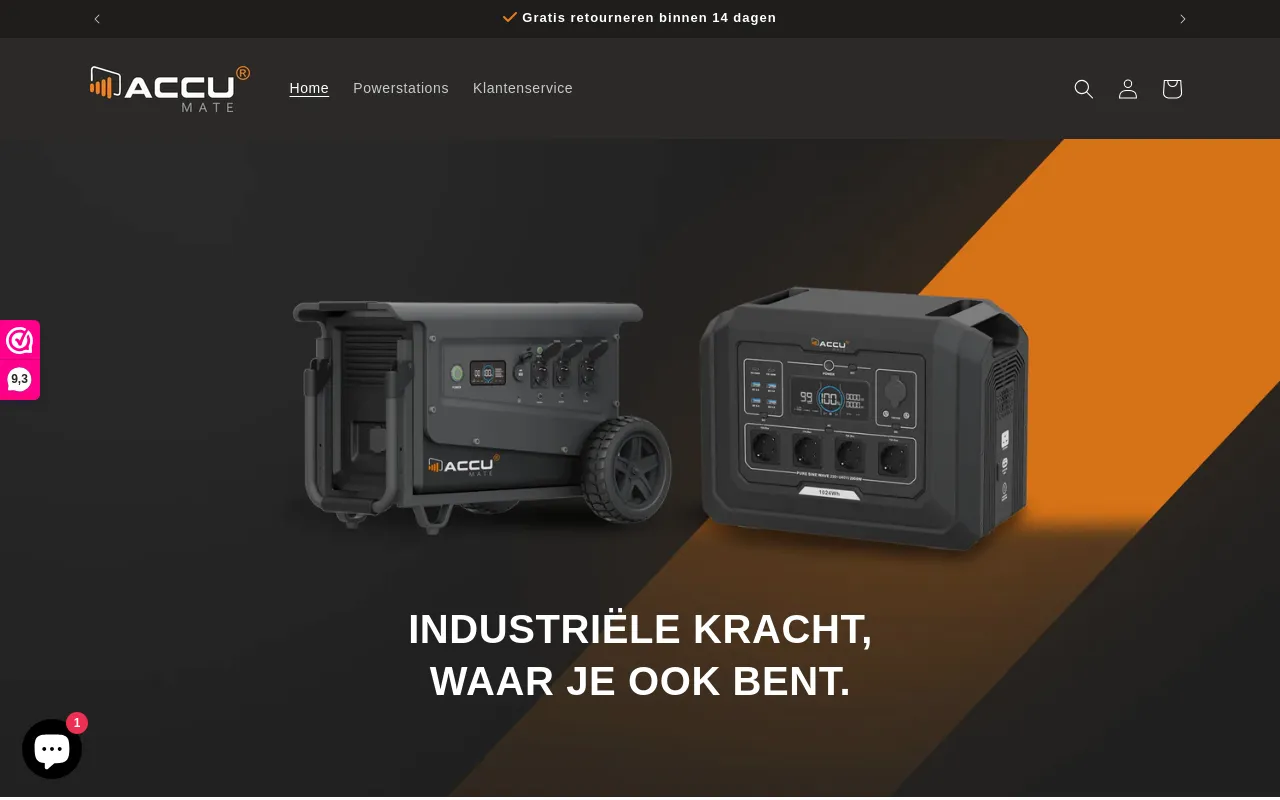 accumate.nl screenshot