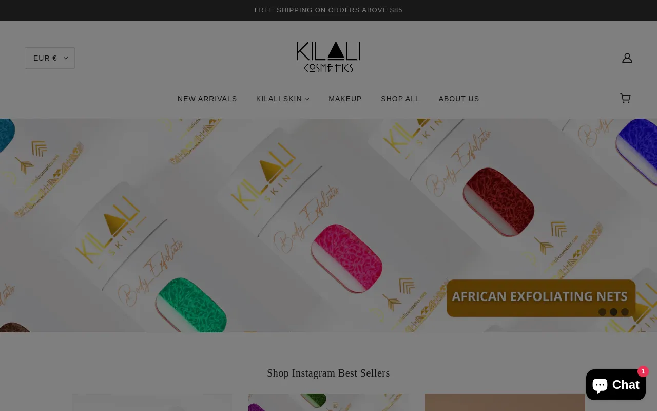 Kilali Cosmetics screenshot