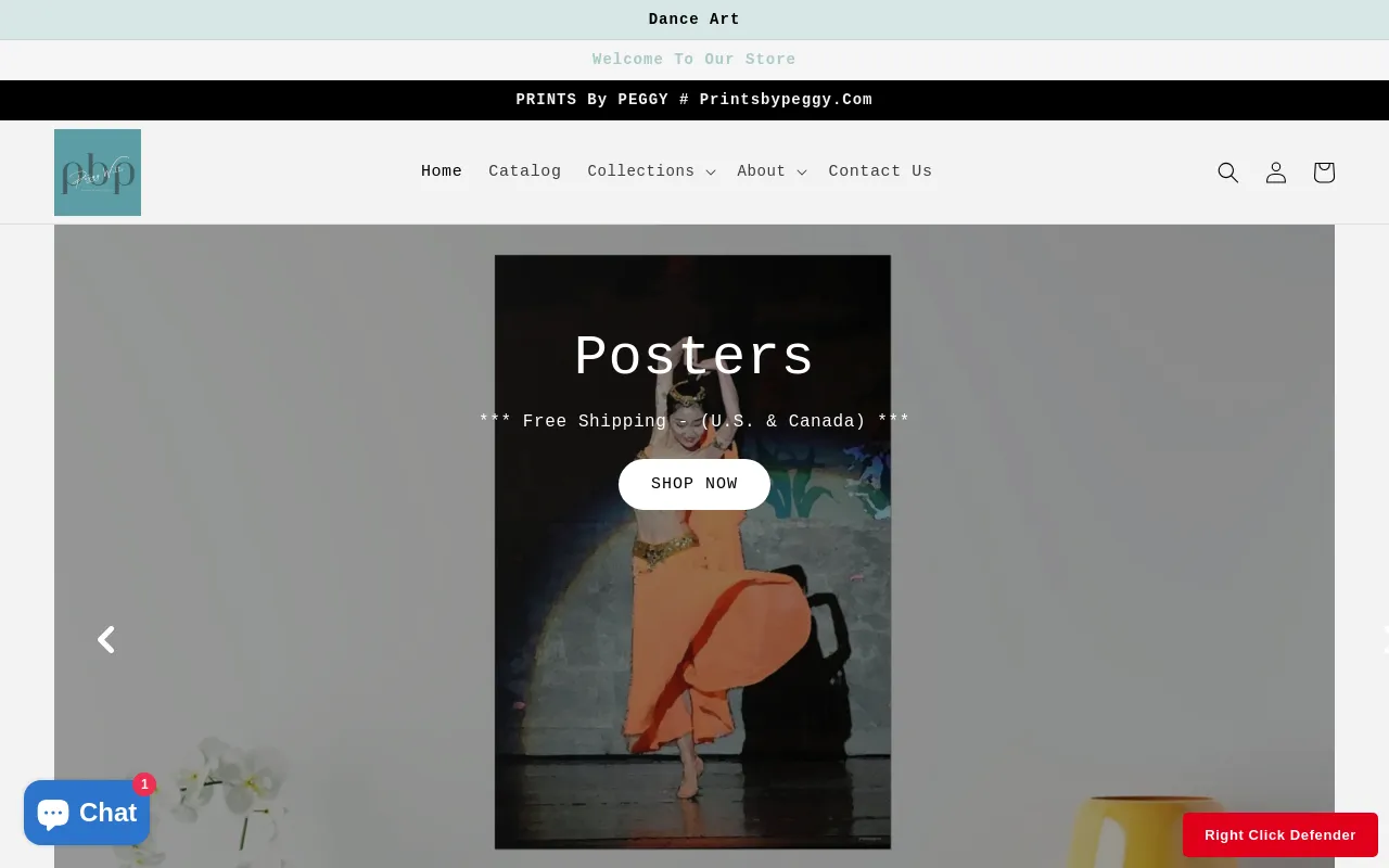prints by peggy screenshot