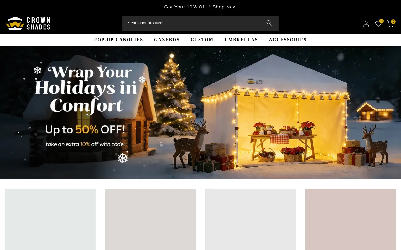 Crown Shades - Royally Simple Shade Products screenshot