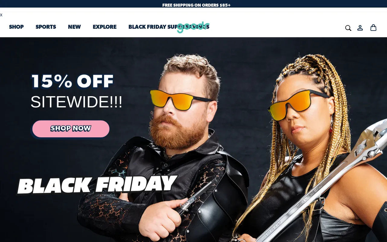 Goodr Sunglasses AU screenshot