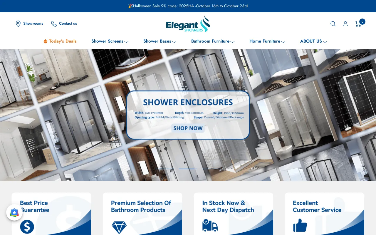 Elegant Showers AU screenshot