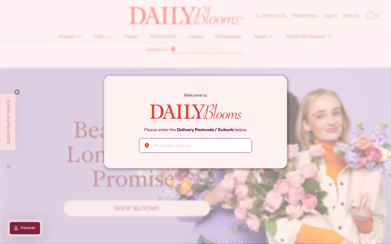 Daily Blooms Australia screenshot