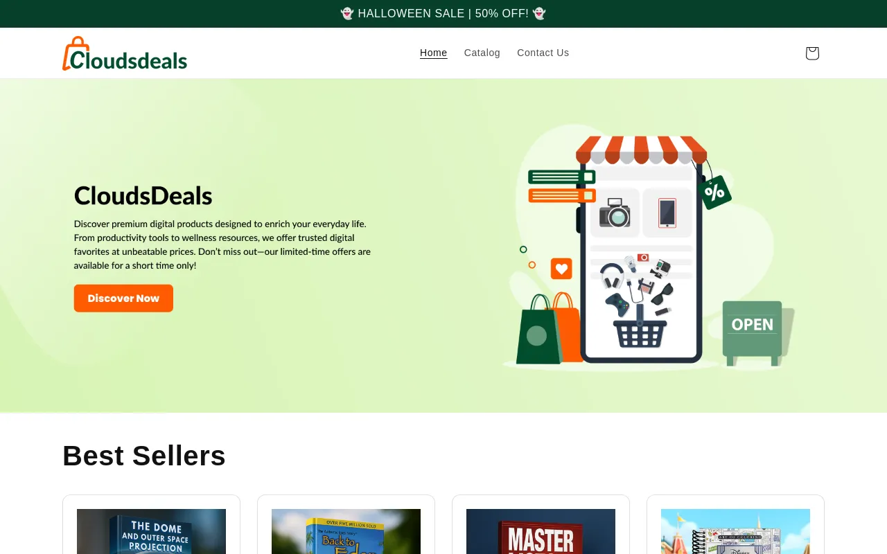 CloudsDeals screenshot