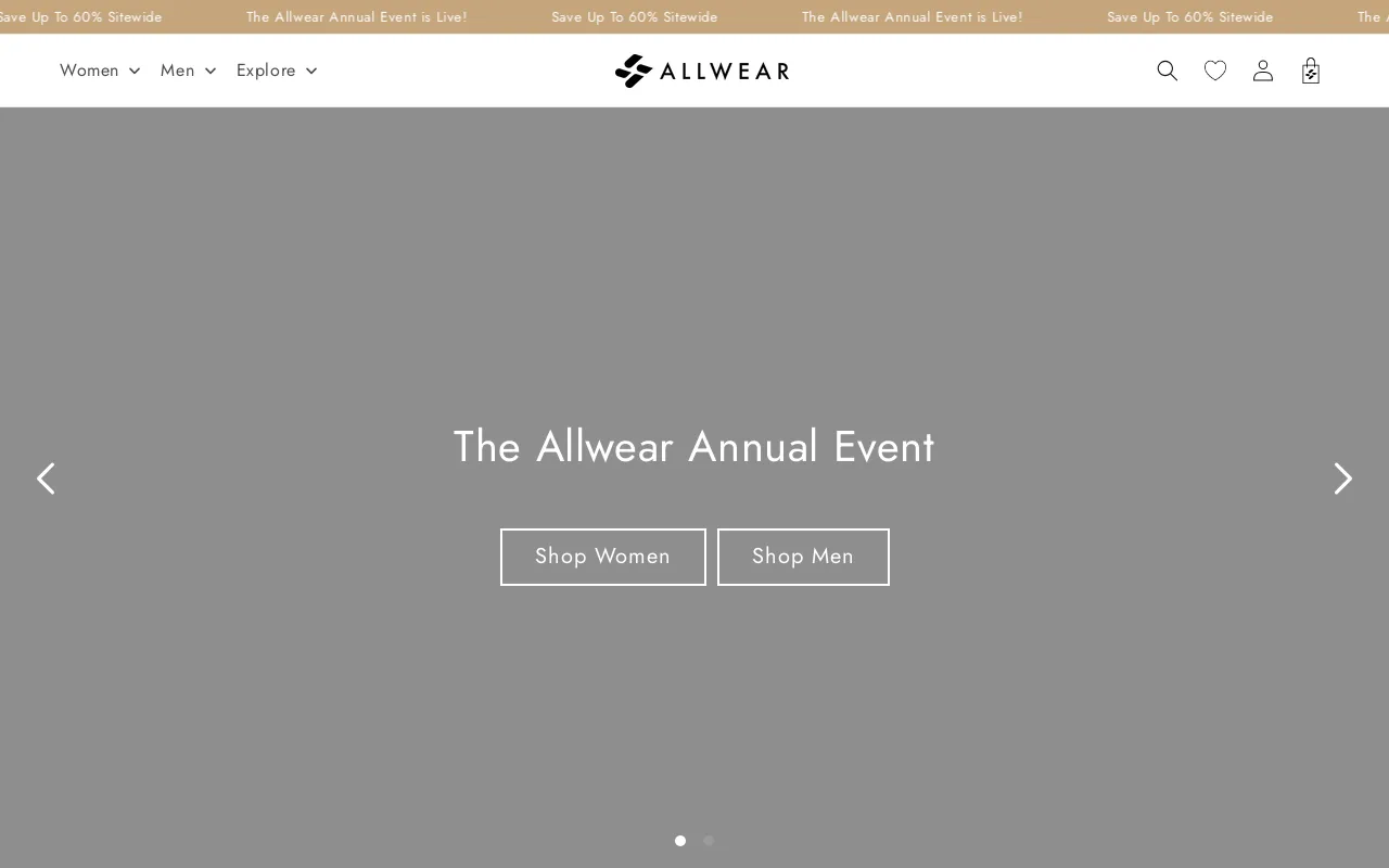 Allwear screenshot