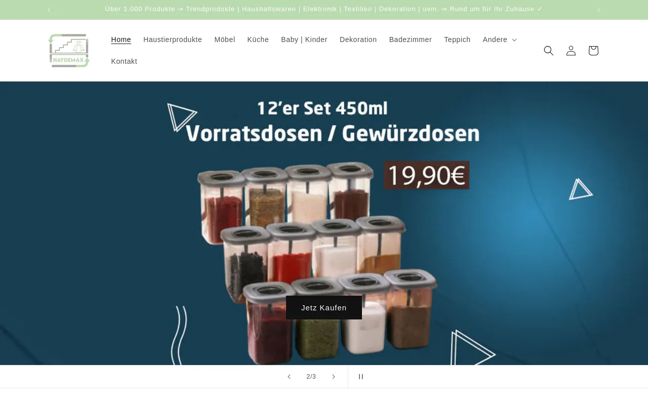 HAYDEMAX screenshot