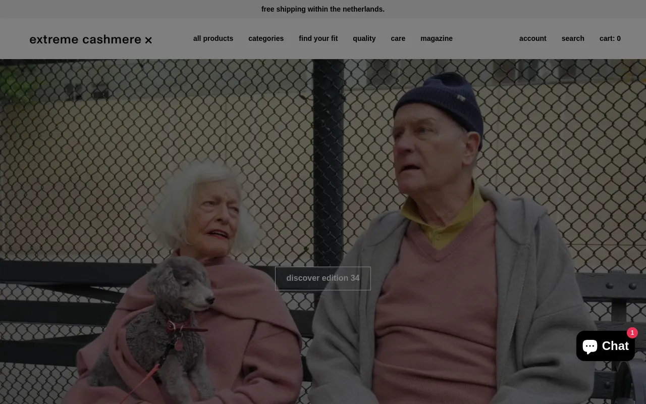 extreme cashmere x screenshot