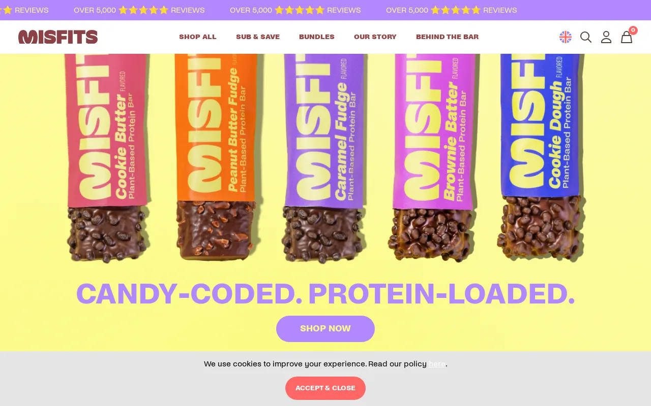 Misfits Health screenshot