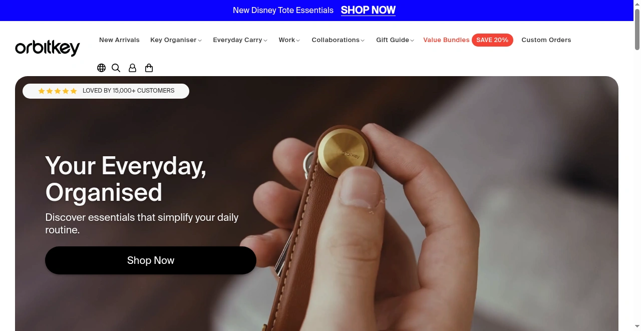 Orbitkey Europe screenshot