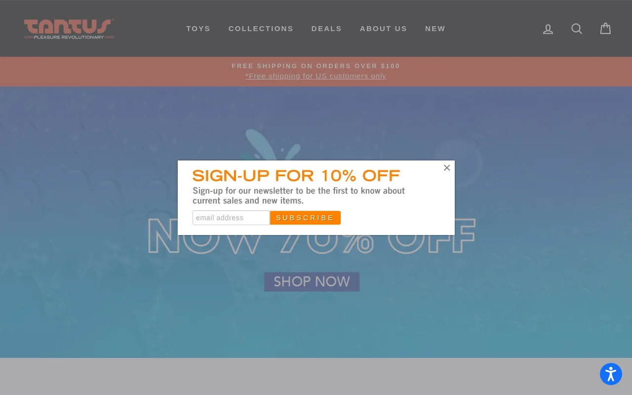 Tantus, Inc. screenshot