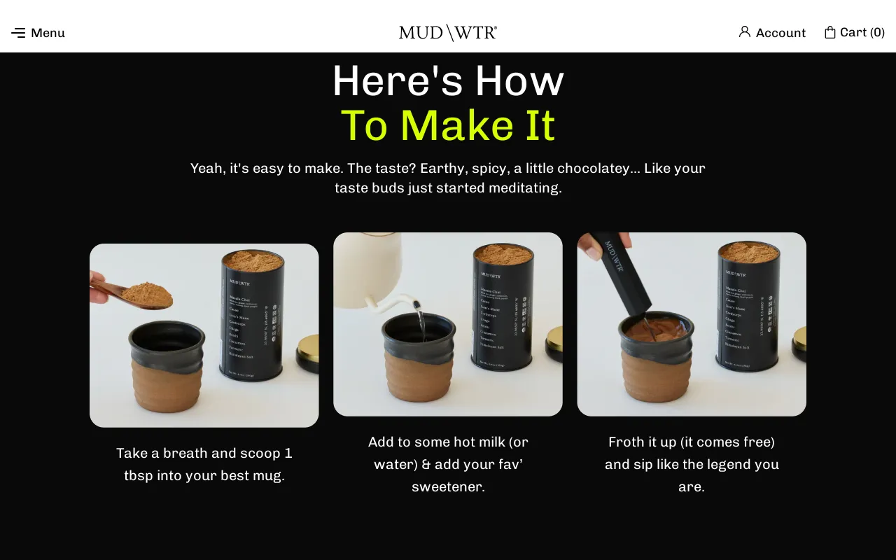 MUD\WTR screenshot