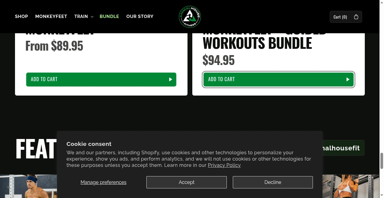 Animalhouse Fitness screenshot