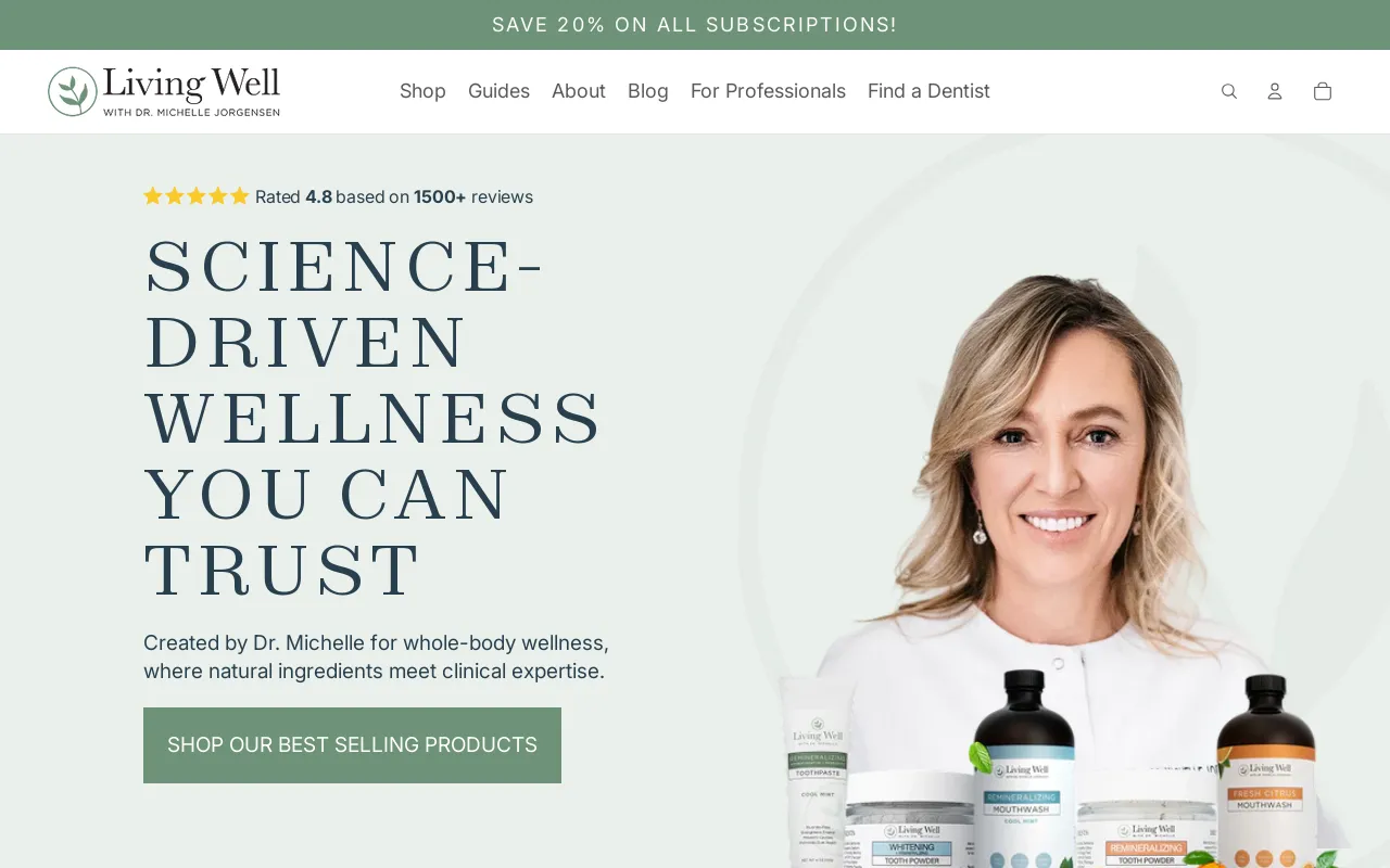 Living well with Dr. Michelle Jorgensen screenshot