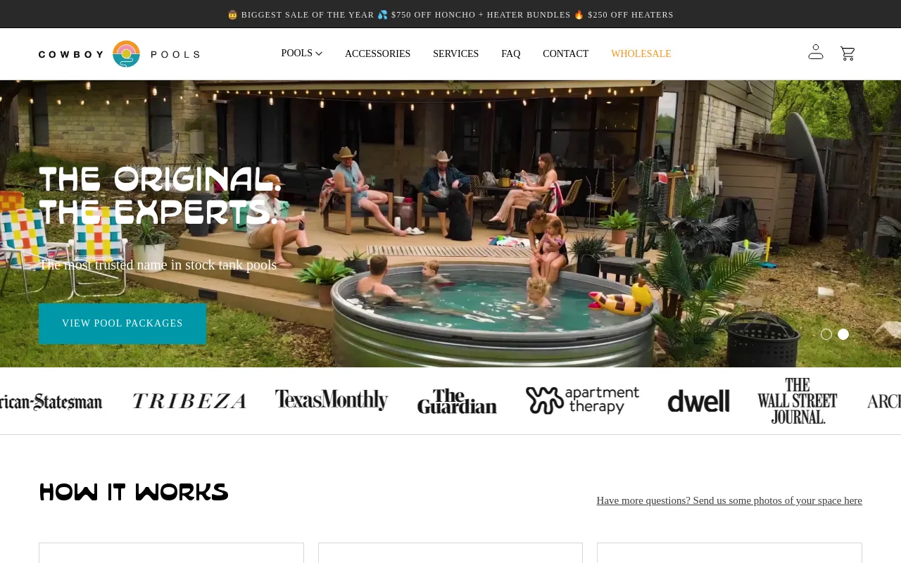 Cowboy Pools screenshot