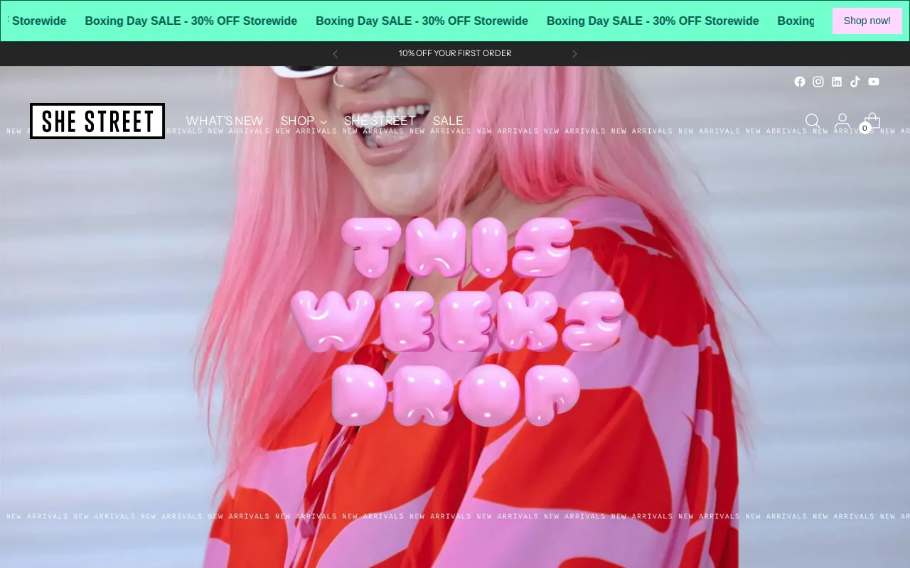 SHE STREET screenshot